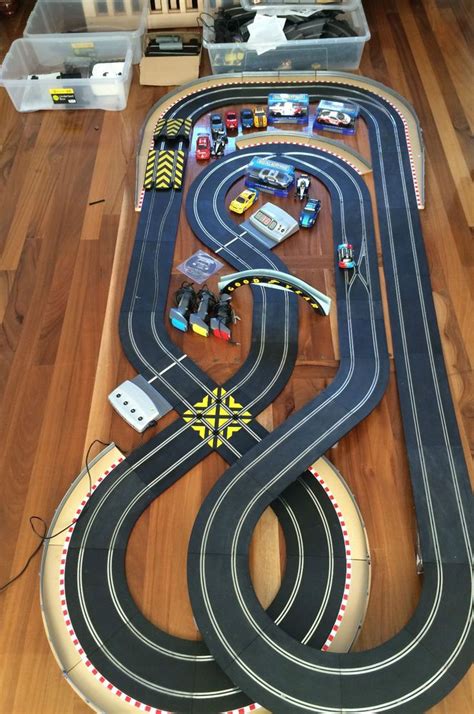 Scalextric Cars and Race Tracks .